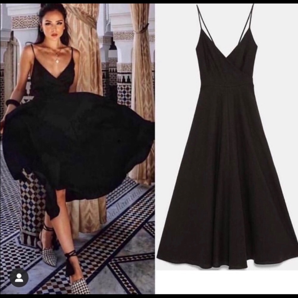 Zara NWT rustic dress